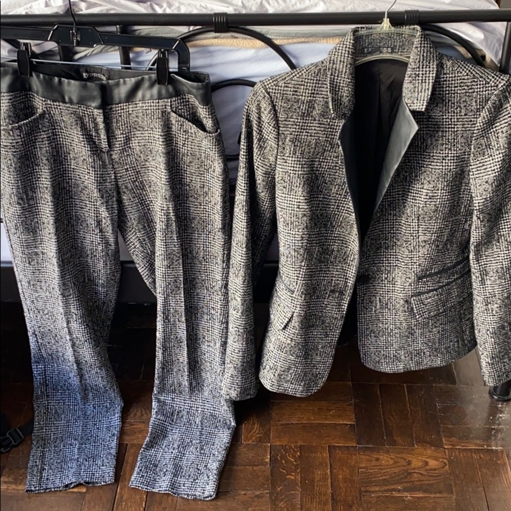 Pants and blazer suit